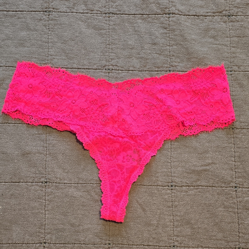 🍑aerie Lace Thong Panty🍑
